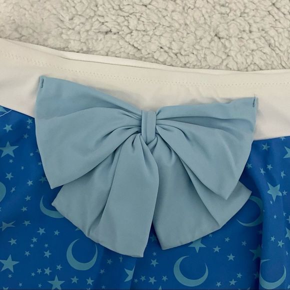 Sailor Moon Sailor Mercury Cosplay Swim Bottoms Size Medium - Picture 8 of 10